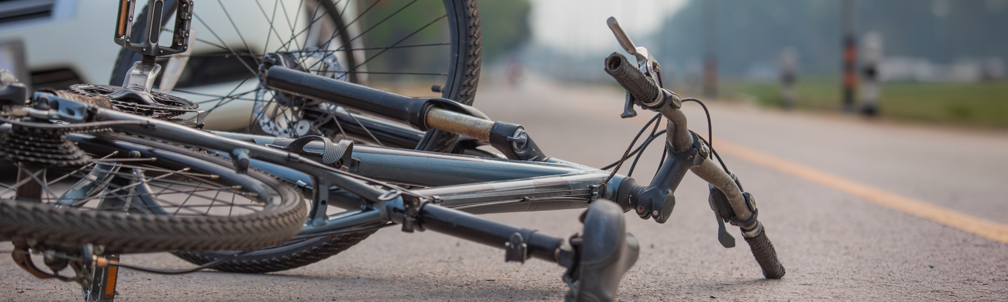 Fallen bike